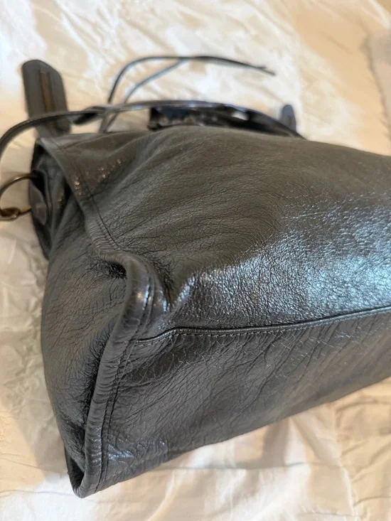 SOLD - Balenciaga Grey (ANTHRACITE) City Bag - Vintage - Picture 5 of 16